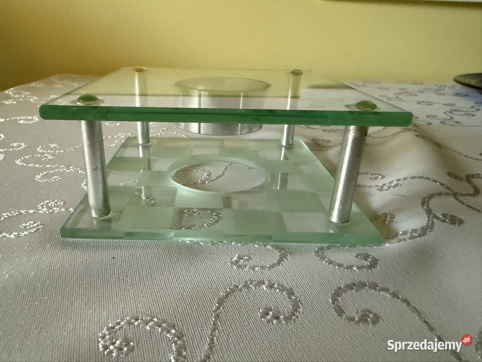 Szklany Podgrzewacz na Świeczki do Herbaty Kawy Czerwionka-Leszczyny