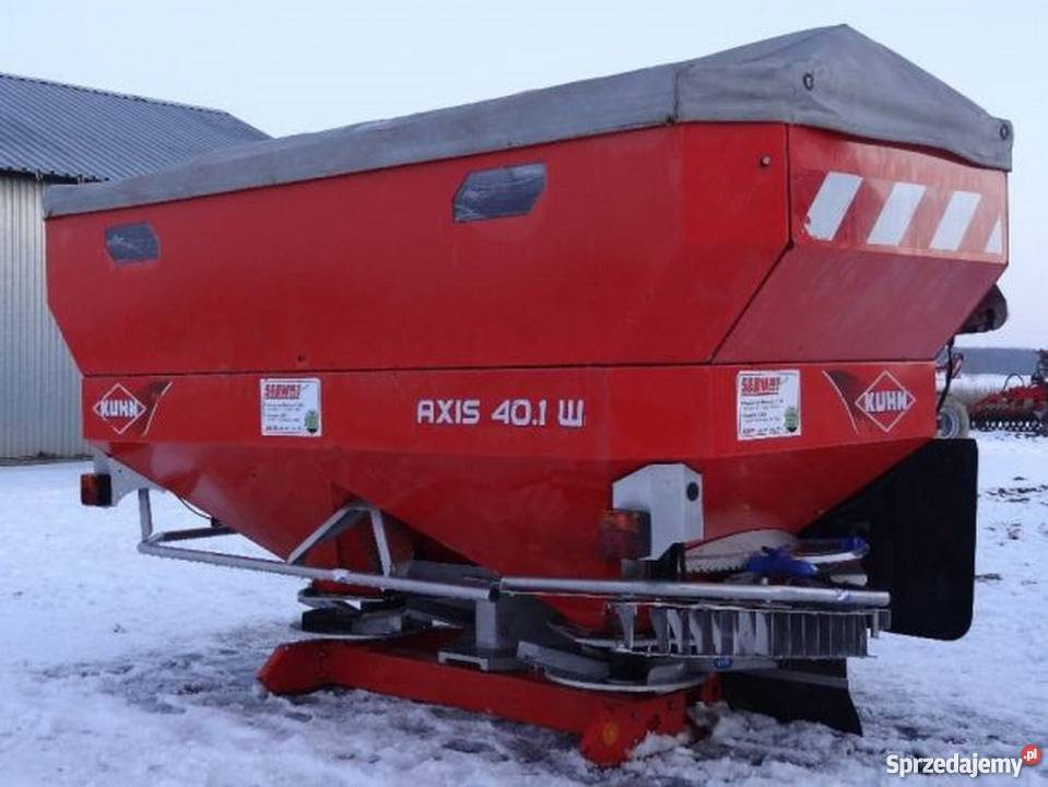 Rozsiewacz nawozu Kuhn Axis 401W Waga komputer nieuszkodzony Szychowice