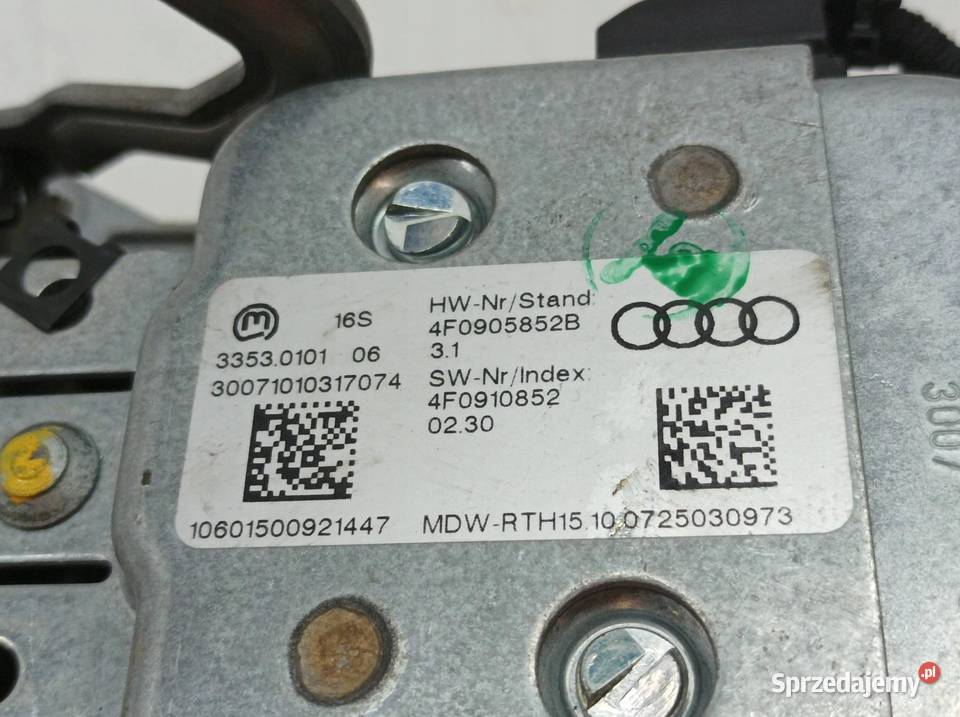 KOLUMNA KIEROWNICZA EUROPA 4F0905852B Audi A6 Kolumny kierownicze świętokrzyskie