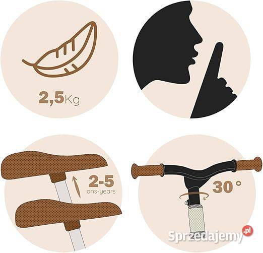 Rower Biegowy Smoby 770210 10 Biały Brązowy Brzozów