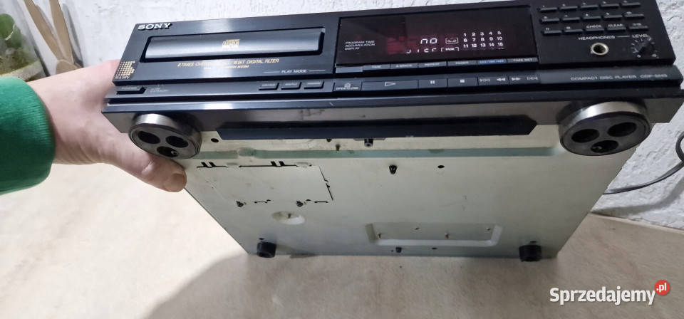 SONY odtwarzacz CD player CDP M49 CDPM49 Odtwarzacze CD i MD Międzychód