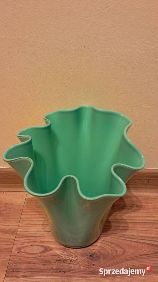 Stary Zielony Wazon Handkerchief Chusteczkowy Świecie