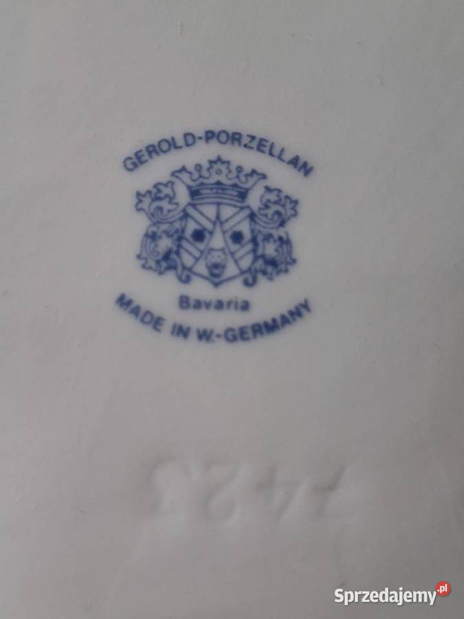 Patera talerz porcelana Gerold Porzellan Bavaria