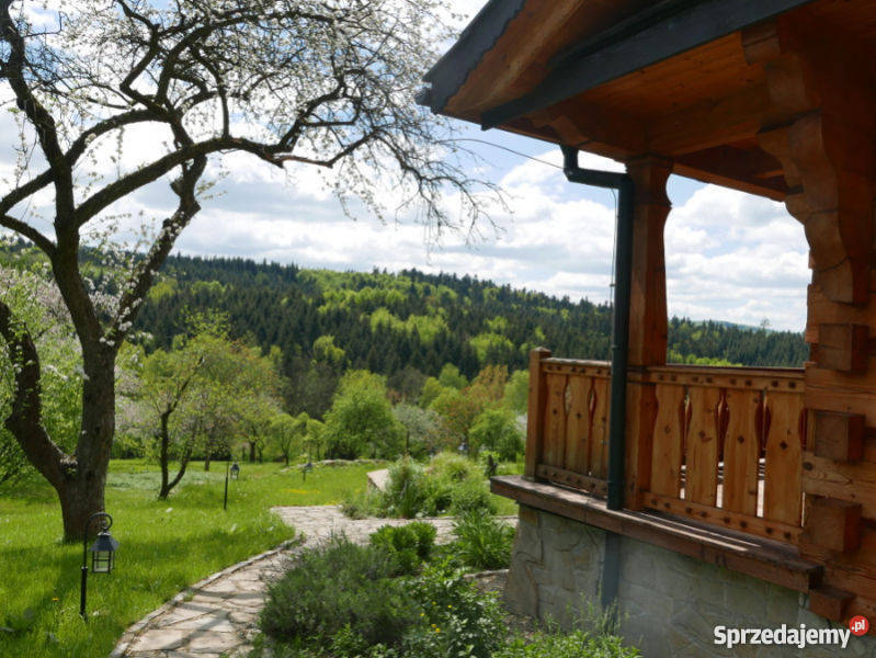 Rezydencja Tarnów dom drewniany dom z bali dom