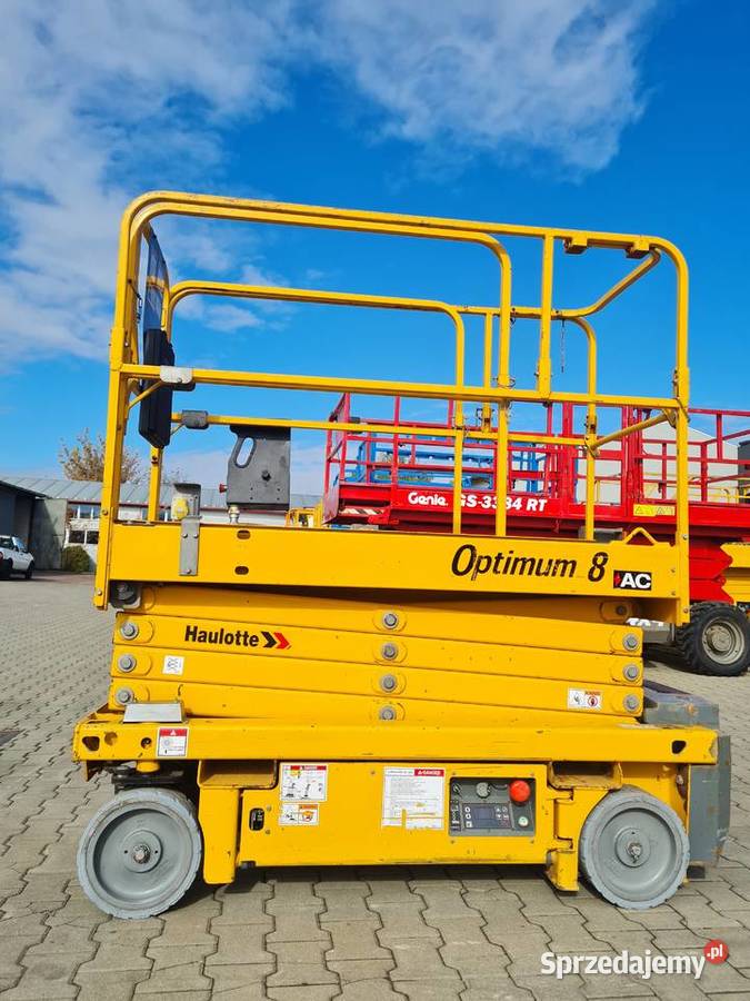 Podnośnik nożycowy Haulotte Optimum 8AC Dąbrowa Tarnowska sprzedam
