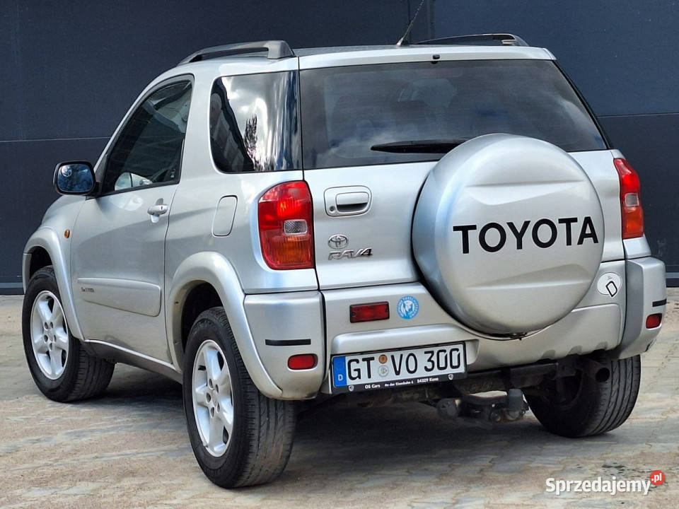 Toyota RAV4 4X4 benzyna 20VVTi z Niemiec stan II RAV4 warmińsko-mazurskie Olsztyn