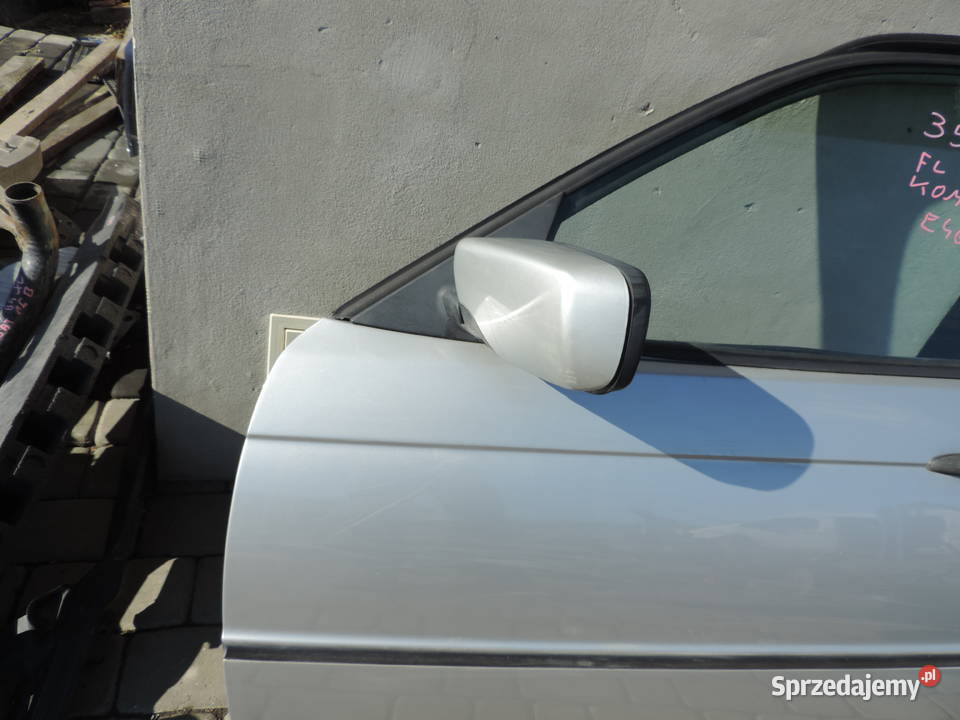 DRZWI LEWY PRZÓD BMW E46 FL KOMBI TTITAN SILBER Części samochodowe małopolskie