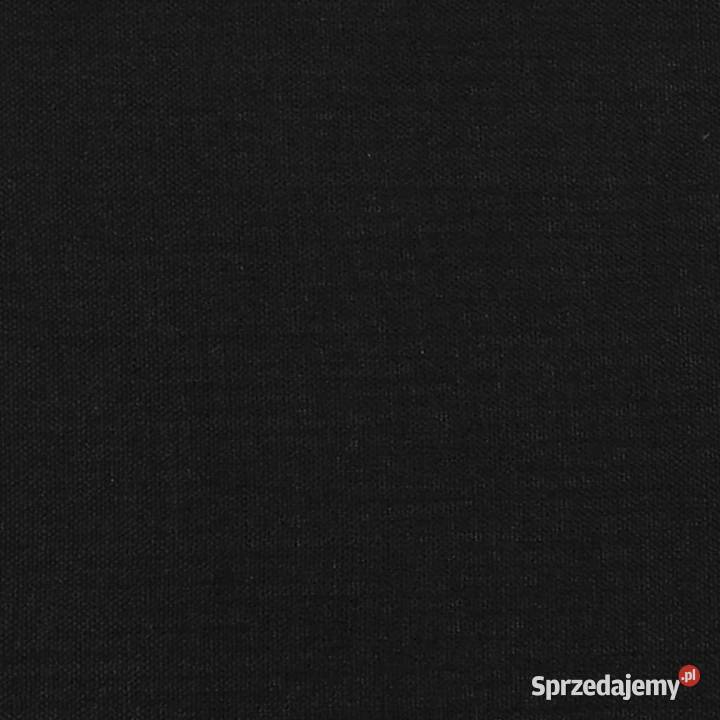 Zagłówek uszak czarny 203x23x118128 tkanina