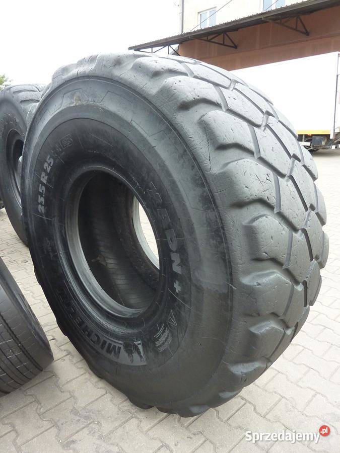 Opona używana przemysłowa 235R25 MICHELIN XADN Michelin Zaścianki