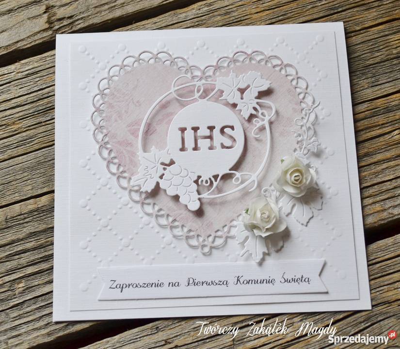 Zaproszenia na Pierwszą Komunię Święta dużo pomorskie Słupsk sprzedam
