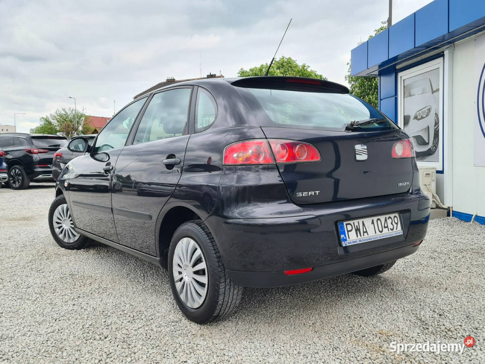 Seat Ibiza Klimatyzacja ElSzyby Wspomaganie VAT marża Motoryzacja wielkopolskie Wągrowiec