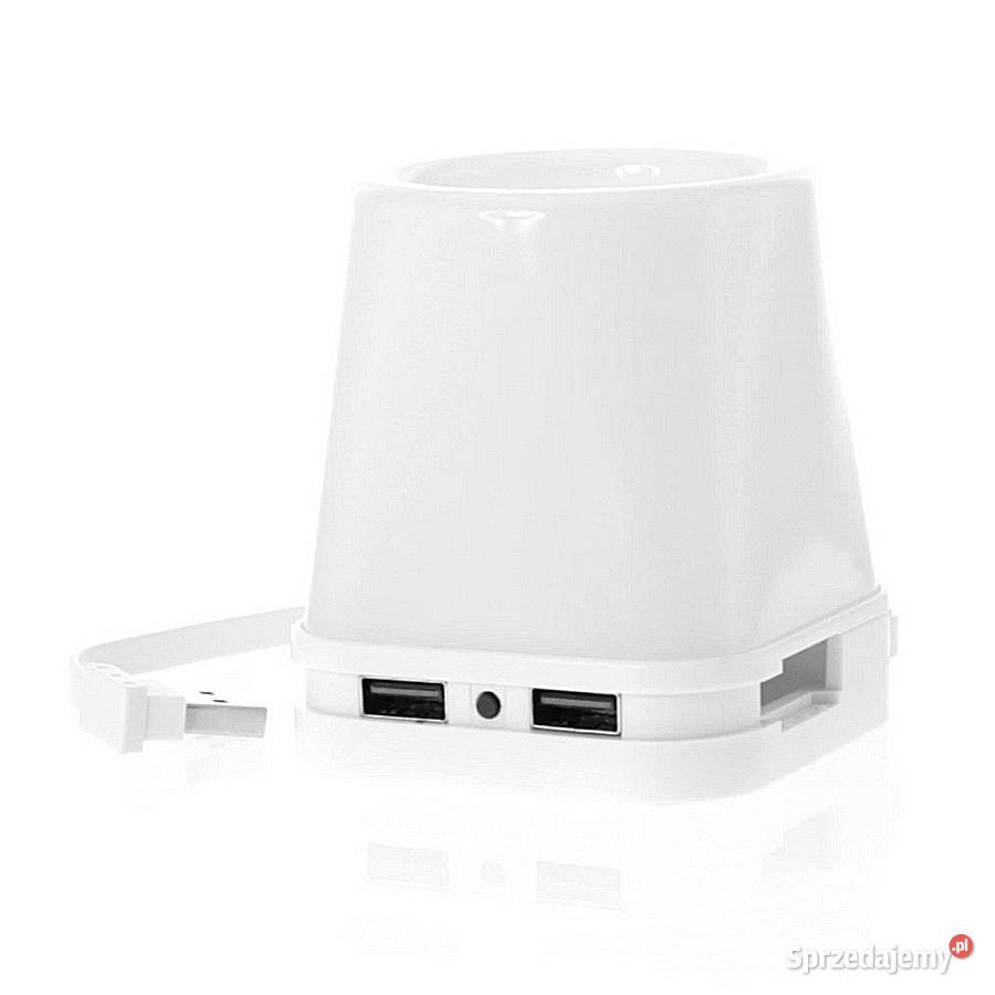 HUB USB KUBEK na długopisy podstawka LAMPKA LED śląskie Siemianowice Śląskie