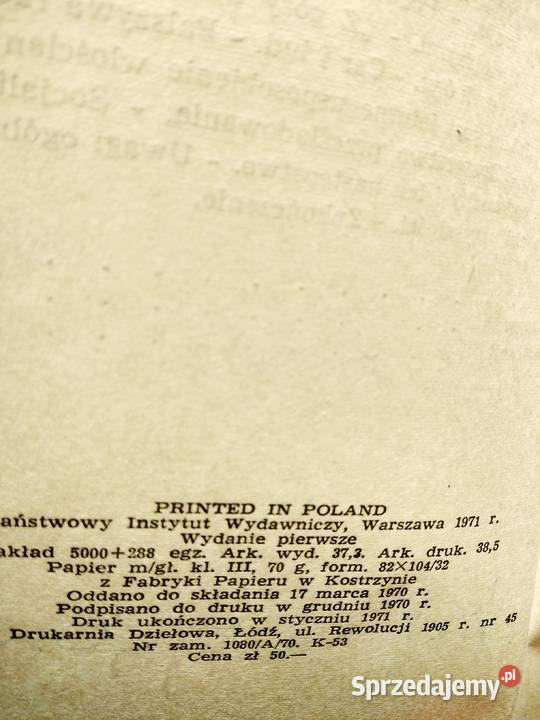 Zaleski Towarzystwo Warszawskie książki Warszawa