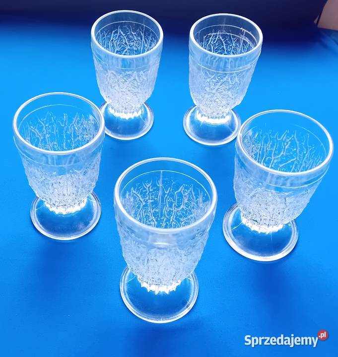 Xestaw 5 lieliszków do grogu wzór Priroda Novy Koźminek sprzedam