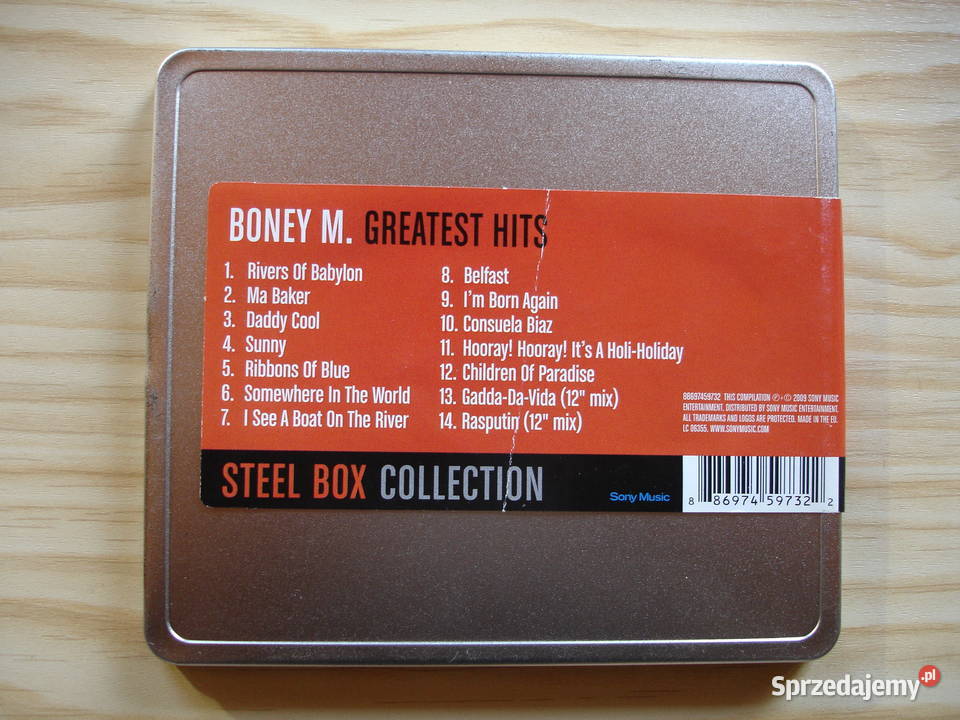 BONEY M Greatest Hits Steel Box Collection płyta
