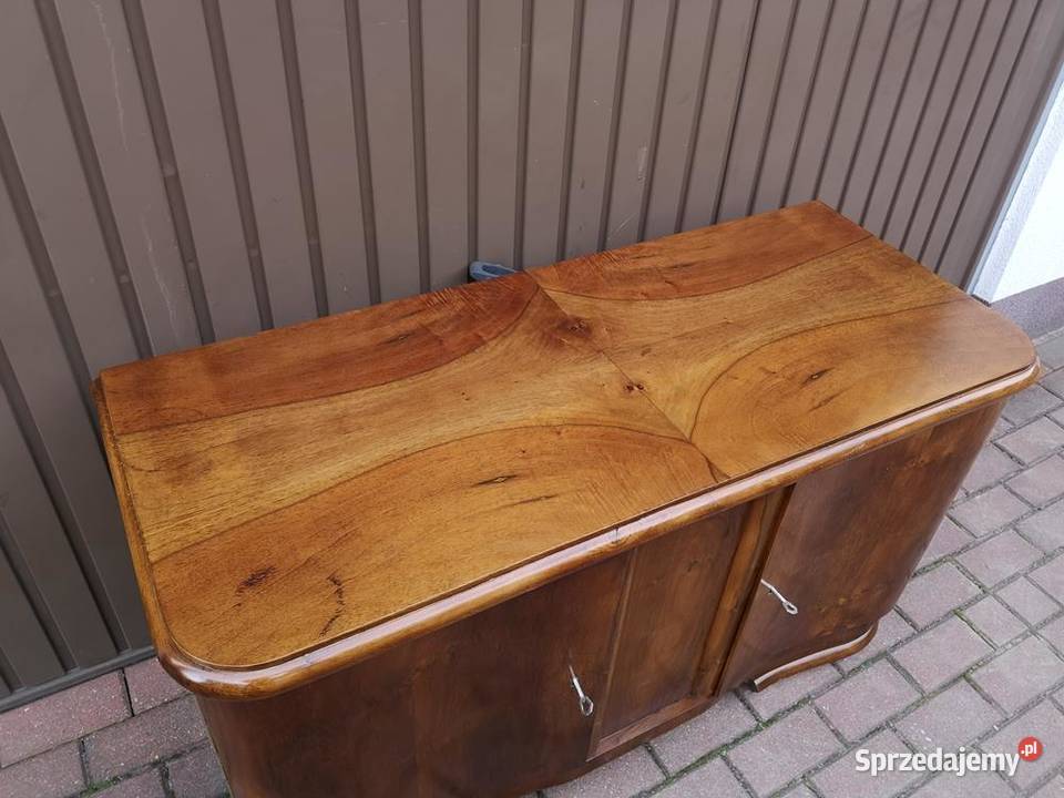 Komoda Szafka RTV ARTDECO Orzech Niska Stara Swarzędz sprzedam