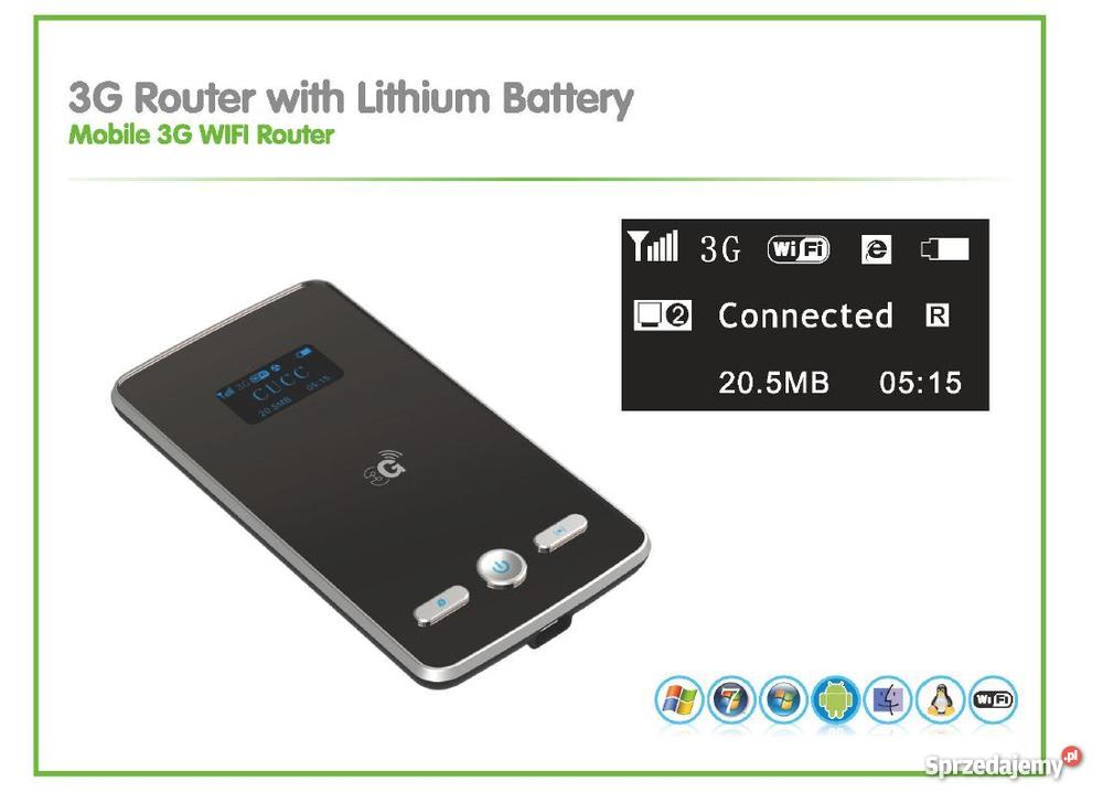 SIM Router 3G4G WIFI HotSpot AERO2 Białystok