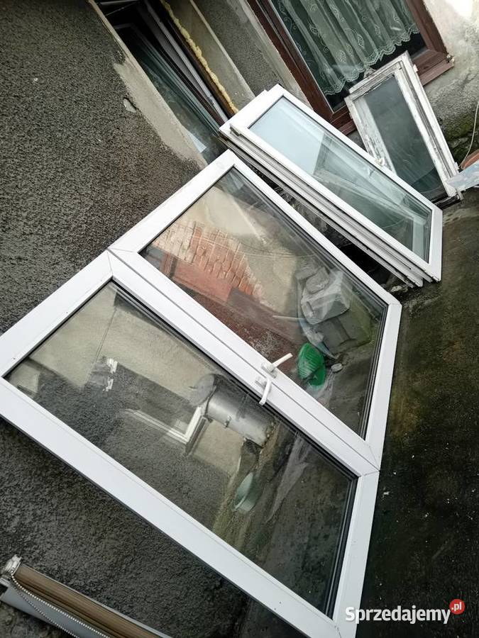 Sprzedam okna używane w stanie Piotrków Kujawski sprzedam