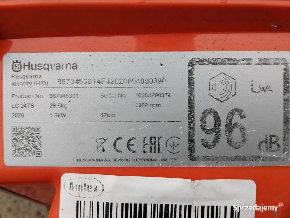 Kosiarka spalinowa Husqvarna Zabrze