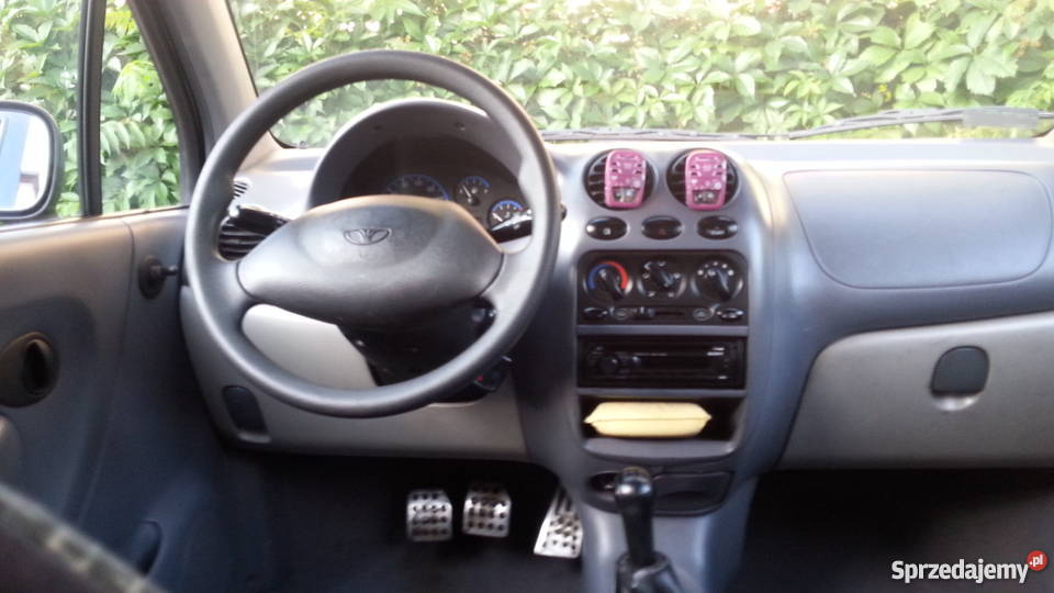 Daewoo Matiz 2003 elektryczne szyby granatowy