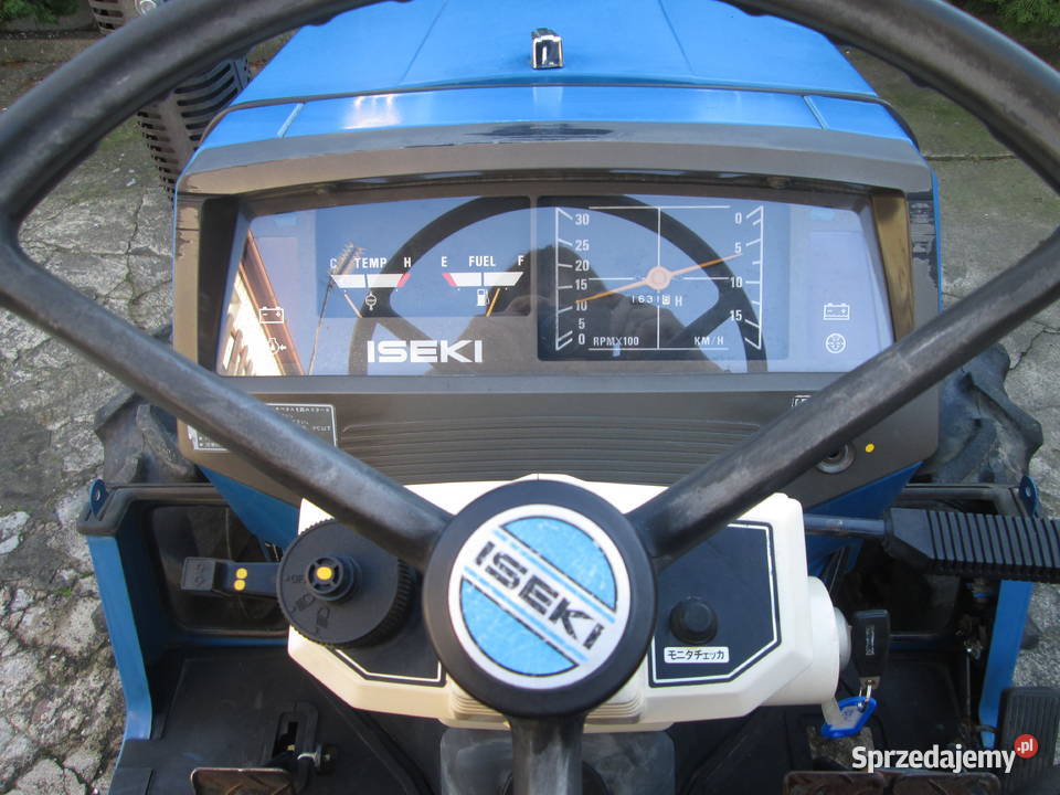 Traktor Iseki 4x4 zestaw z kosiarką bijakową z Praszka sprzedam