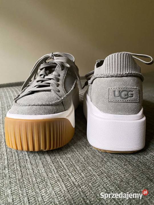 Sportowe buty na 38 noweszaro zielone skóra Warszawa