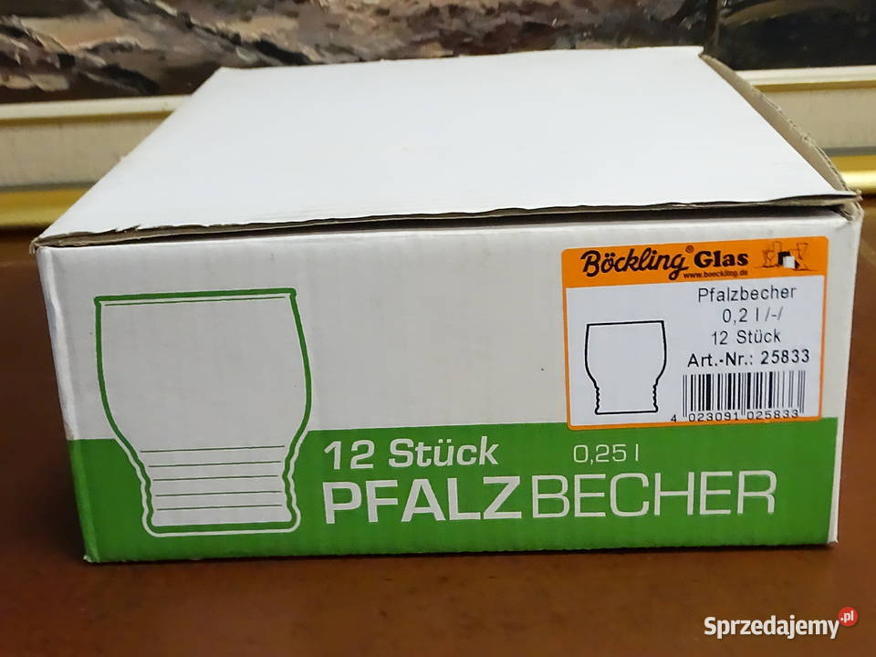 Nowe Szklanki Bckling Pfalzbecher 12 Sztuk 02l Biłgoraj
