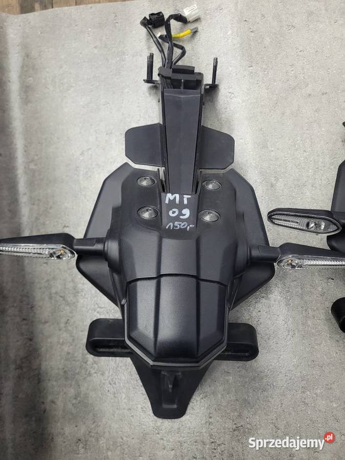 YAMAHA MT 09 MT09 MT09 2124 MOCOWANIE TABLICY Mocowania i  śruby Nowy Tomyśl