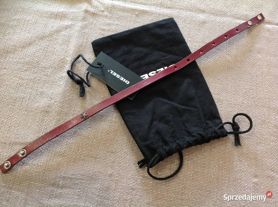 DIESEL Bransoletka Skórzana j Nowa Nowa Sól sprzedam