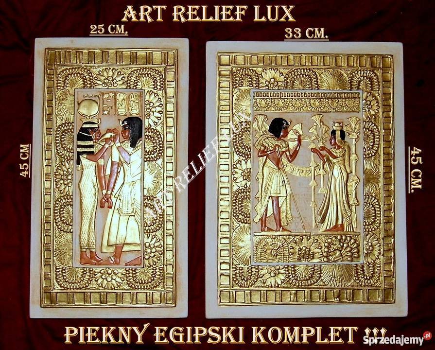 relief egipt płaskorzeźba egipska płaskorzeźby Dekoracje i ozdoby Zielona Góra