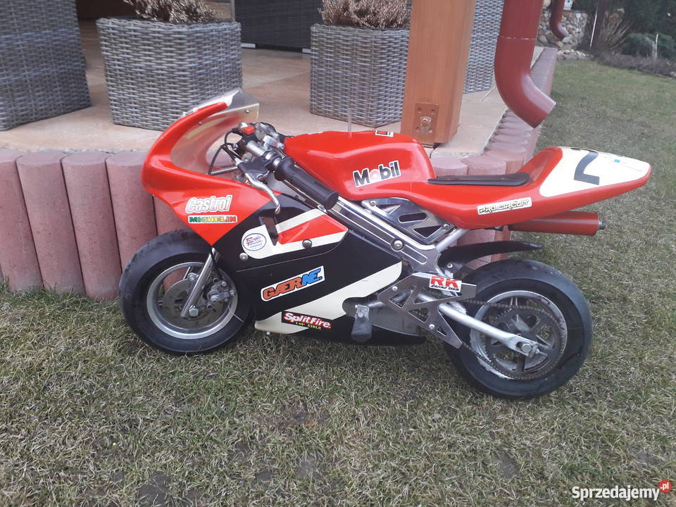 Mini ścigacz pocket bike nieuszkodzony Jeżowe