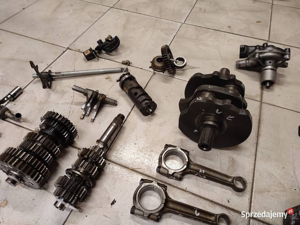 Honda NTV 650 silnik części wał cylinder głowica dolnośląskie Jelenia Góra