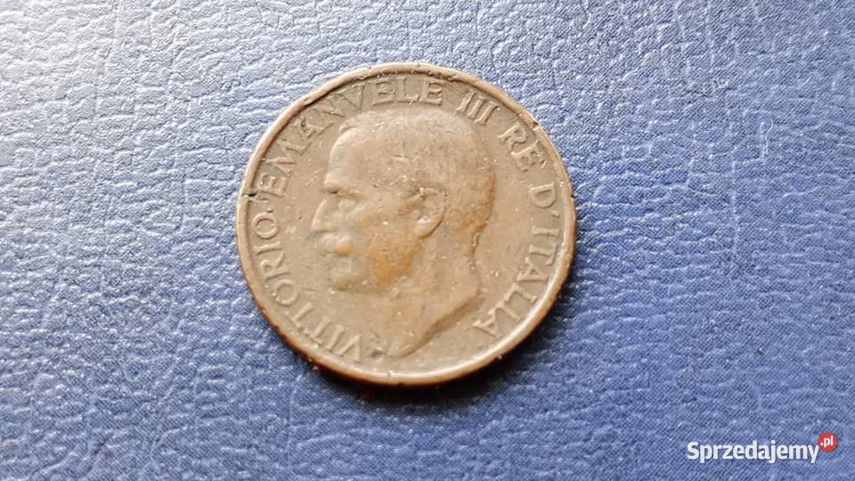 Stare monety 10 centesimi 1921 Włochy Lesko