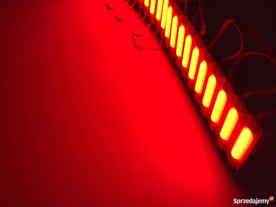 Oświetlenie LED moduł 25W 12V czerwony NOWOŚĆ Oświetlenie Pomiechówek