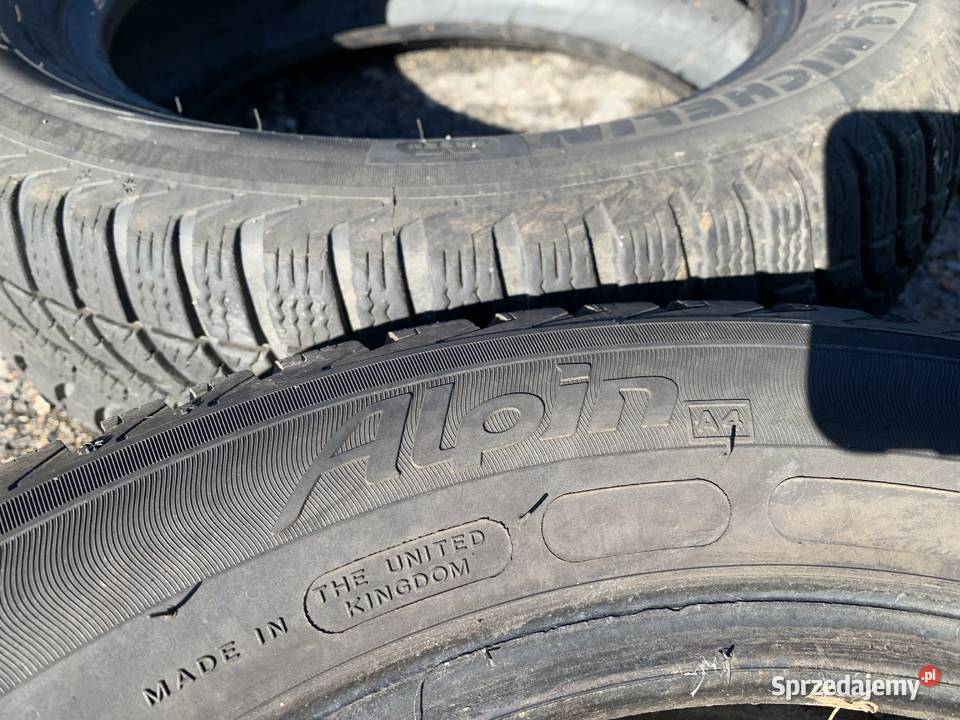 OPONY MICHELIN ALPIN 17565 R15 ZIMA KOMPLET 4 175 Samochodowe małopolskie Wieliczka