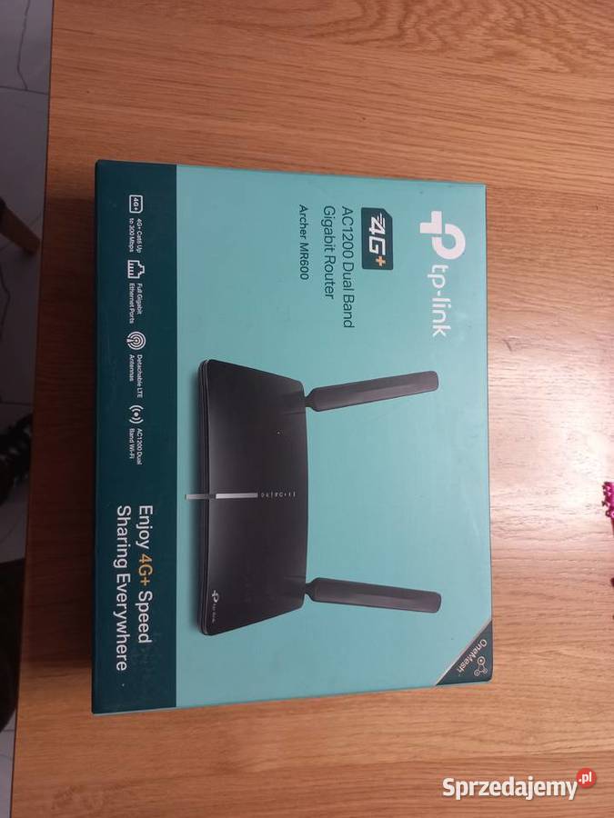 Router TPLink Archer MR600 LTE Cat6 Anteny Mińsk Mazowiecki
