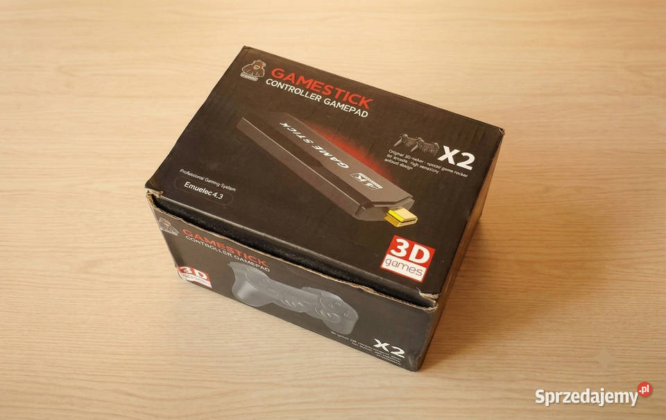 Konsola Retro Game Stick X2 4K 30k Gier 2 Pady Kraków