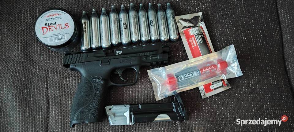 Pistolet CO2 RAM Combat SmithWesson MP9 M20 T4E Darłowo