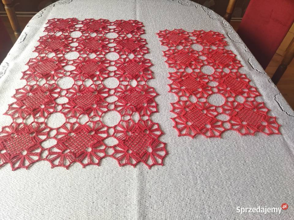 Serwety szydełkowe Ryczówek sprzedam