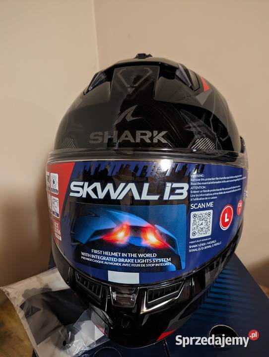 Kask Integralny SHARK Skwal I3 Linik Rozmiar L Żółkiewka-Osada