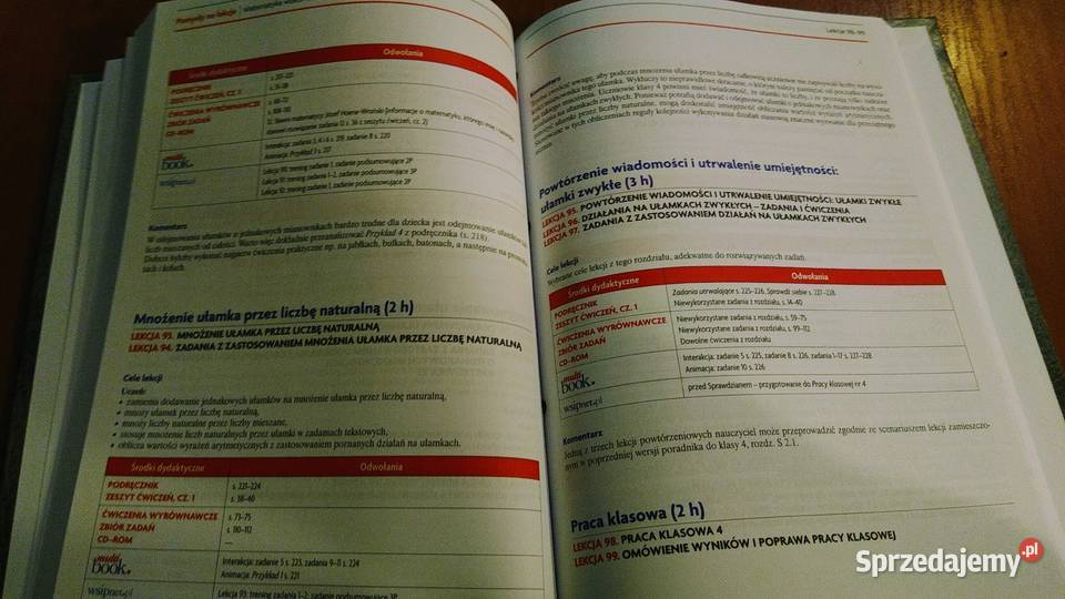 Matematyka Wokół Nas KLASA 4 PORADNIK pomorskie Gdańsk