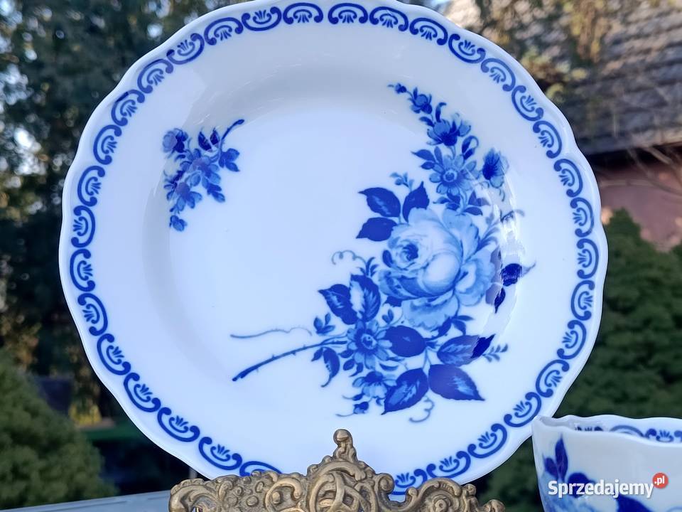 Filiżanka Trio porcelanowe Plaue Klenica sprzedam