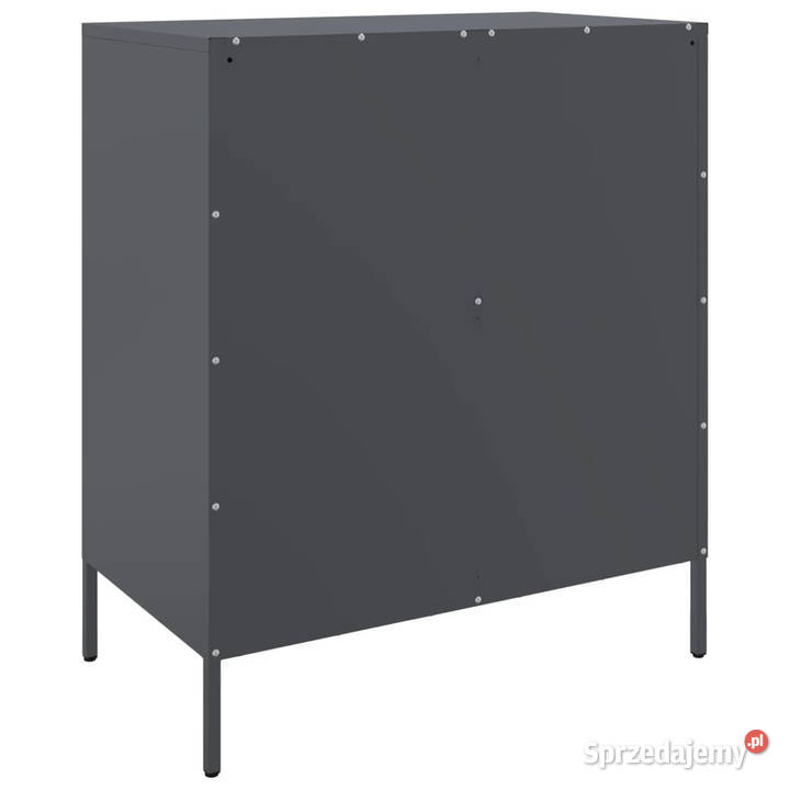 Szafka boczna antracytowa 68x39x79 stal WM842954 Warszawa sprzedam