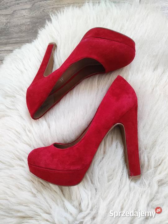 Czerwone buty szpilki Aldo Vintage y2k Red shoes Jasło sprzedam