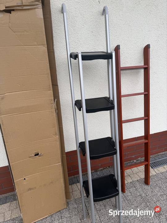 Drabinka do alkowy kampera aluminiowa drewniana lubuskie