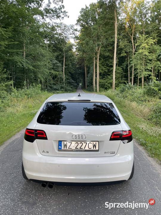 Audi A3 8P Quattro Sportback 20TDI CR 200 Grudziądz
