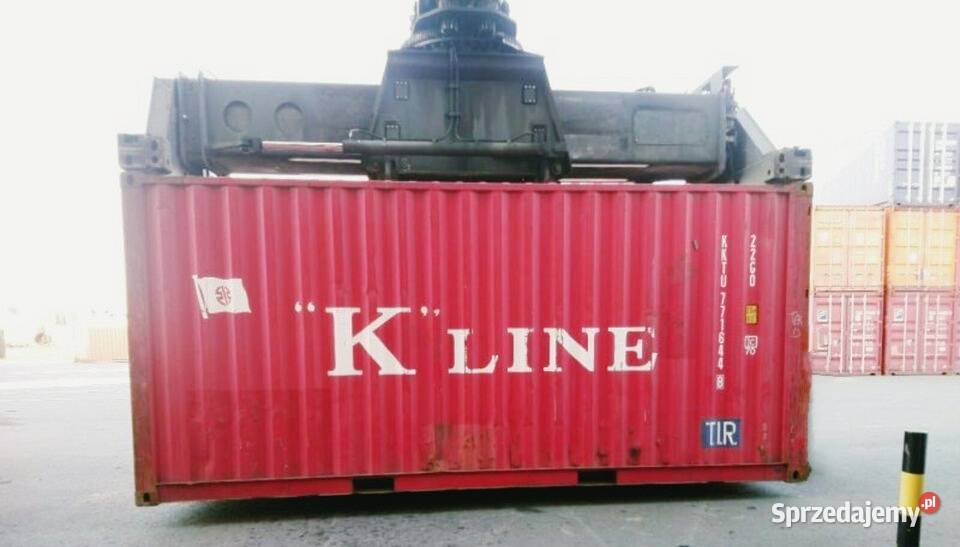 Kontener morski magazynowy 20DV 6 metrowy Brodnica