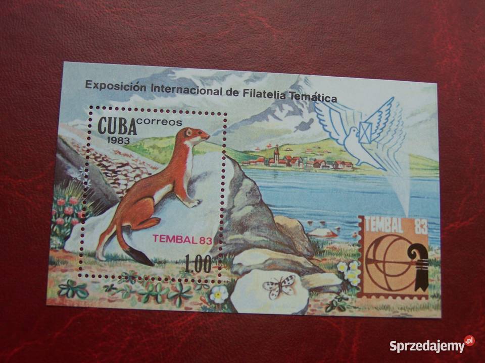 Kuba 1983 MNH Fauna Zwierzęta Filatelistyka śląskie Tychy