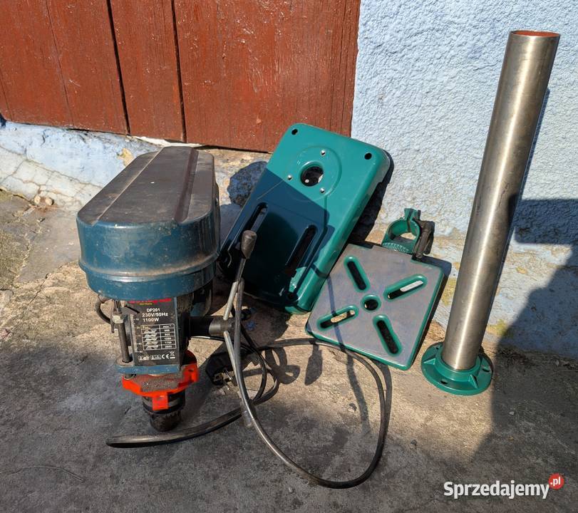 Wiertarka stołowa słupowa Eurotec 1100 W lubelskie Łuniew sprzedam