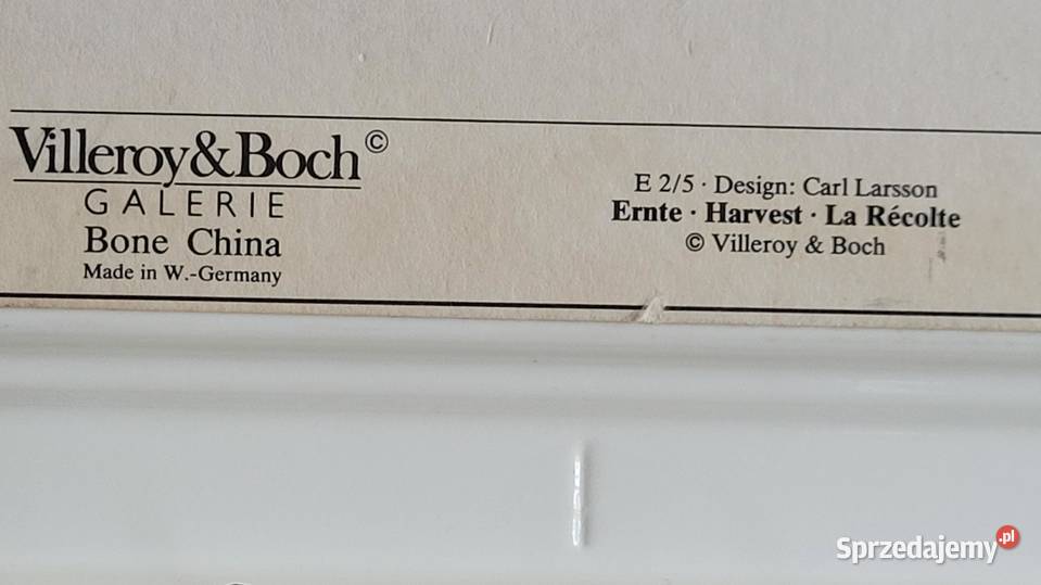 Uroczy obraz na porcelanowej płycie Villeroy małopolskie Kraków